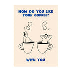 "Coffee Diver" Poster