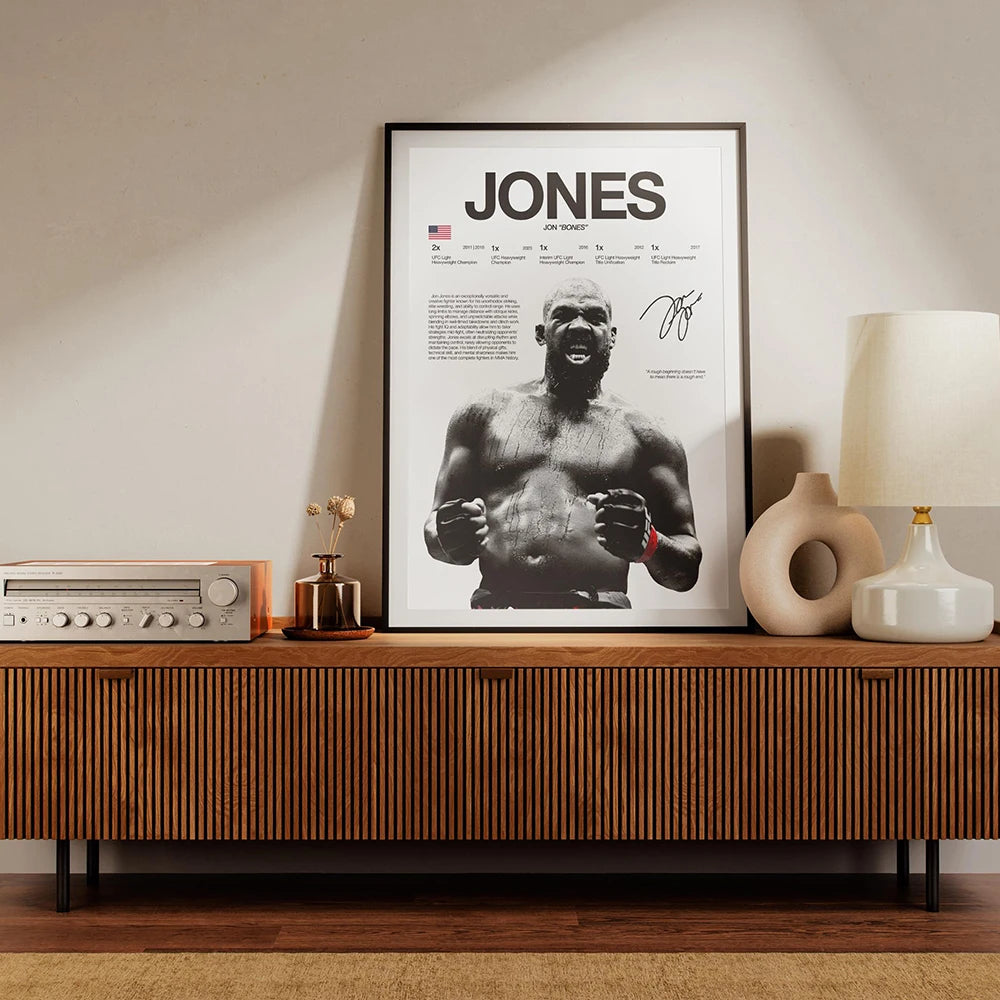 "Legendariska UFC Boxare" Poster