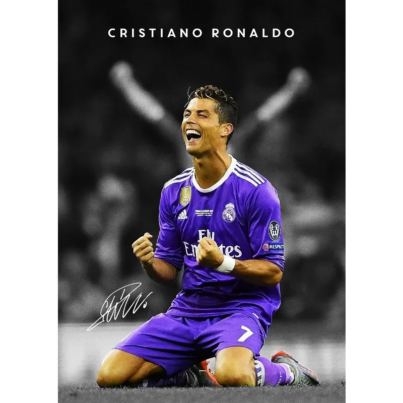 "Autograf Fotbollspelare" Poster
