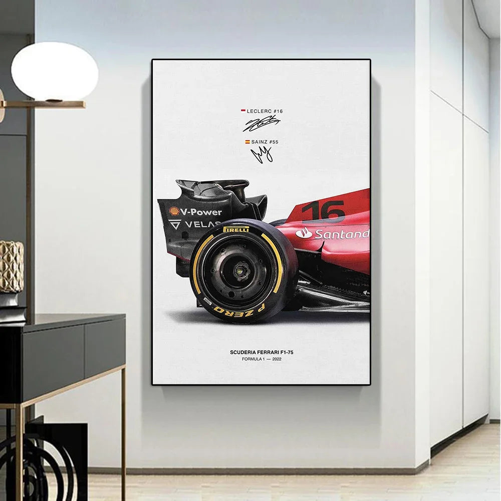 "Ferrari F1" Poster