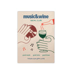 "Music & Wine" Poster