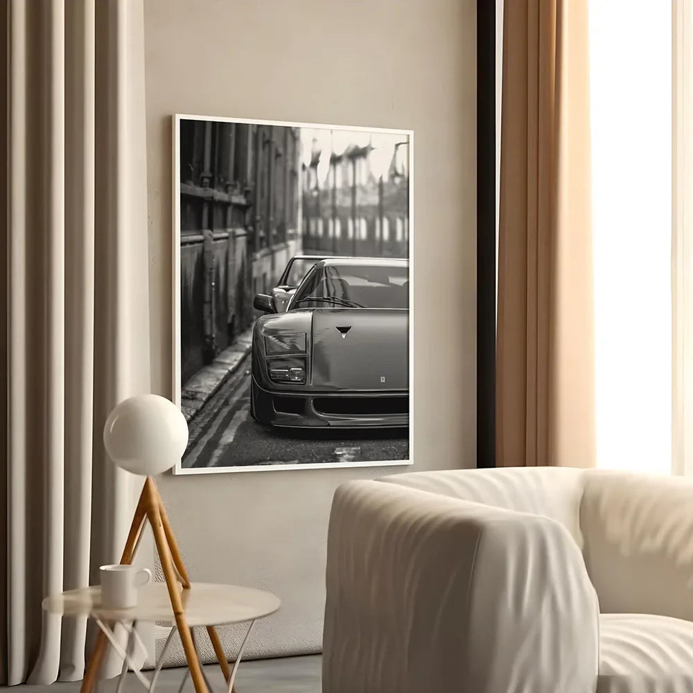 "Ferrari F40" Poster