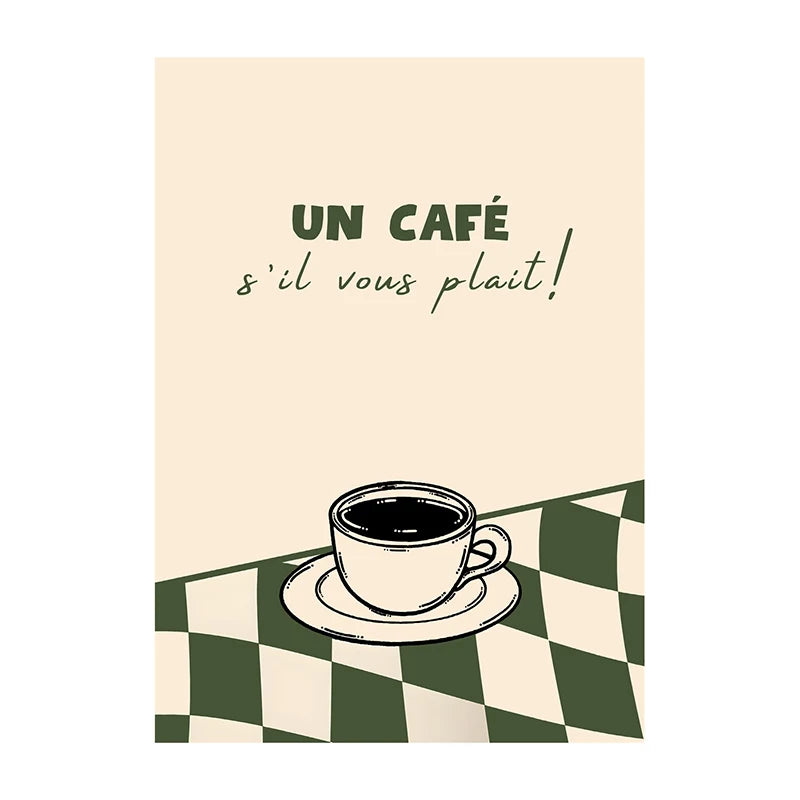 "Coffee Diver" Poster