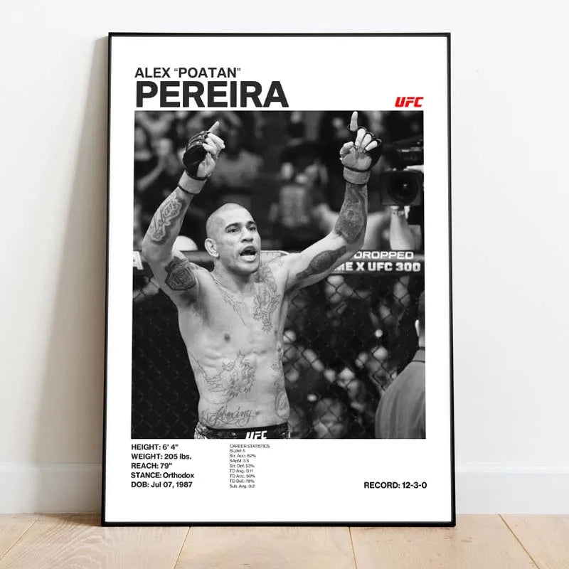 "MMA Fighters" Poster