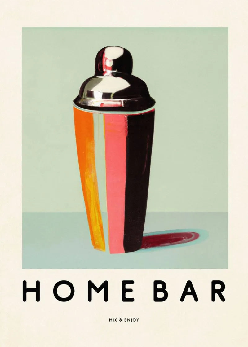 "Vintage Drinks" Poster