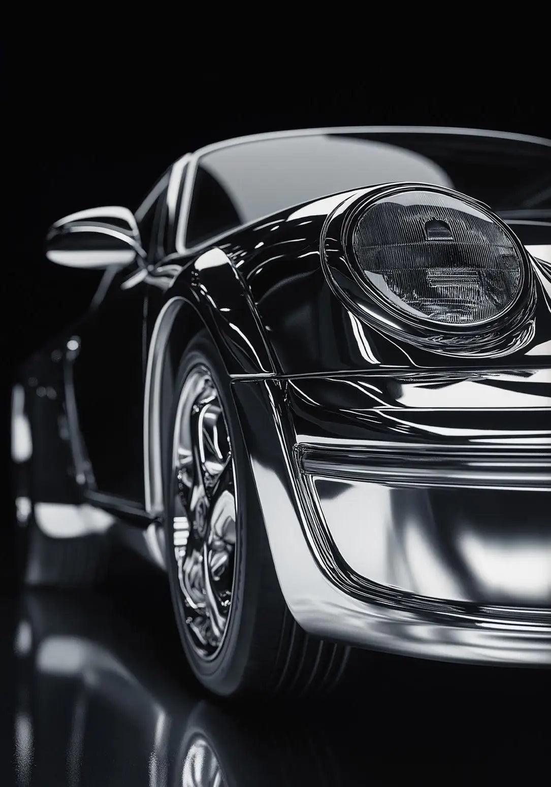 "Klassisk Porsche" Poster