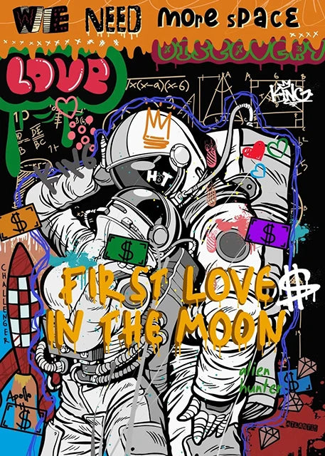 "Kända Graffiti" Poster