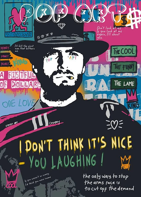 "Kända Graffiti" Poster