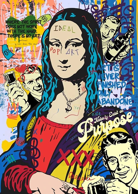 "Kända Graffiti" Poster