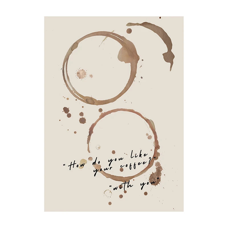 "Coffee Diver" Poster