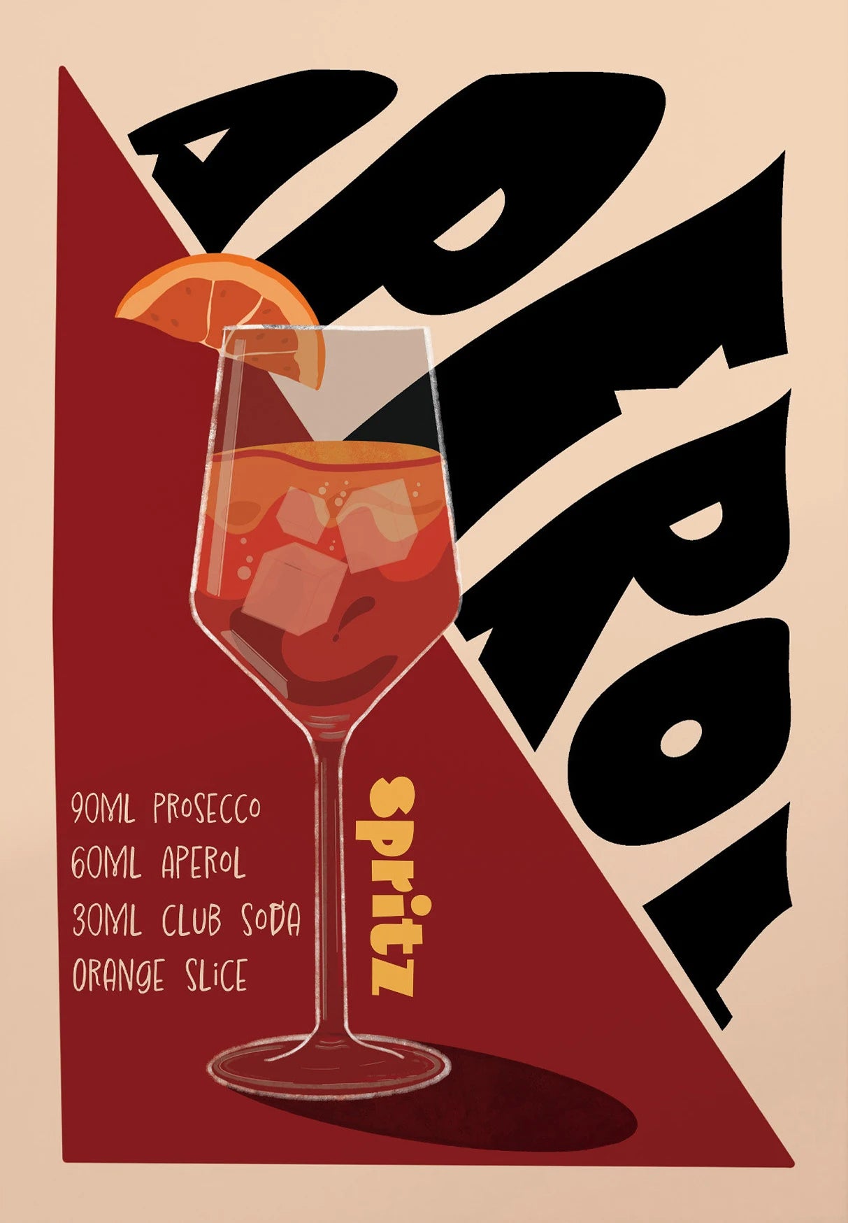 "Vintage Cocktail" Poster