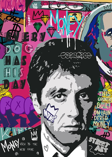 "Kända Graffiti" Poster