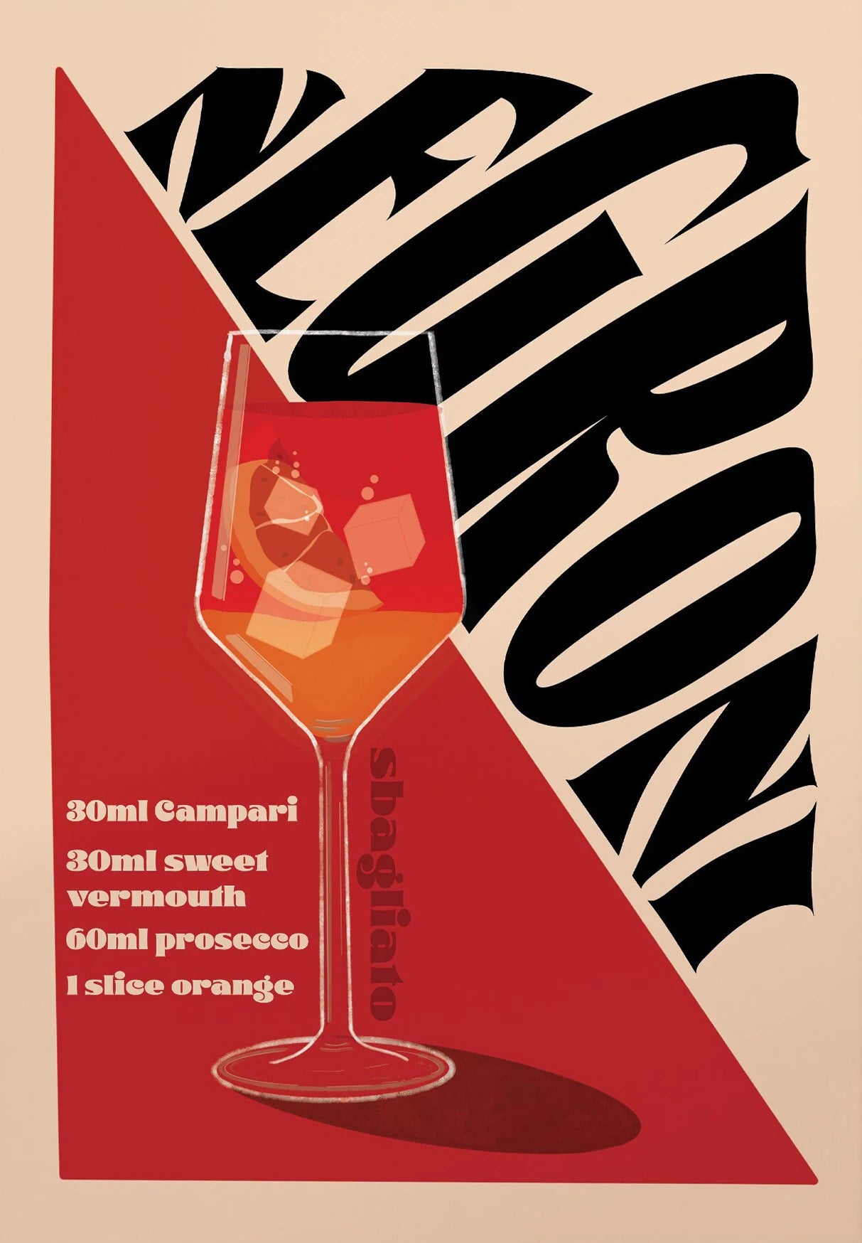 "Vintage Cocktail" Poster