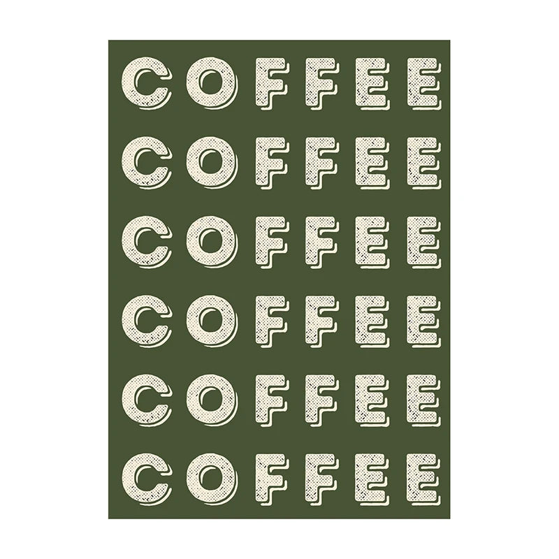 "Coffee Diver" Poster