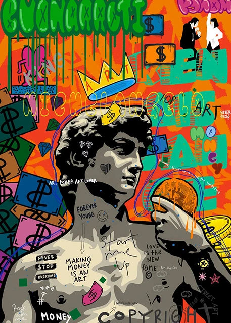 "Kända Graffiti" Poster