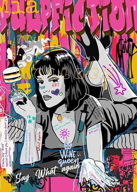 "Kända Graffiti" Poster