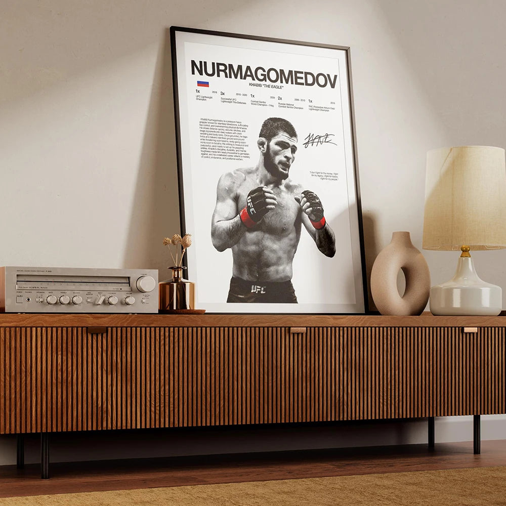 "Legendariska UFC Boxare" Poster