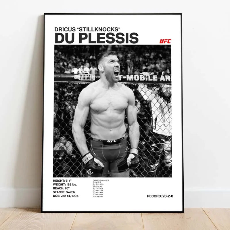 "MMA Fighters" Poster