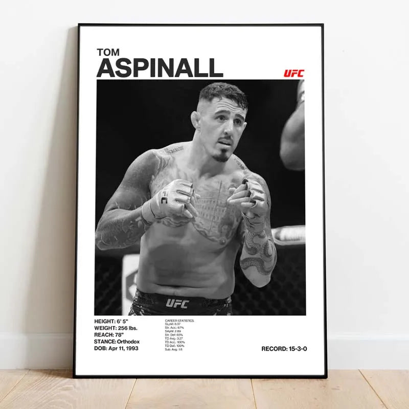 "MMA Fighters" Poster
