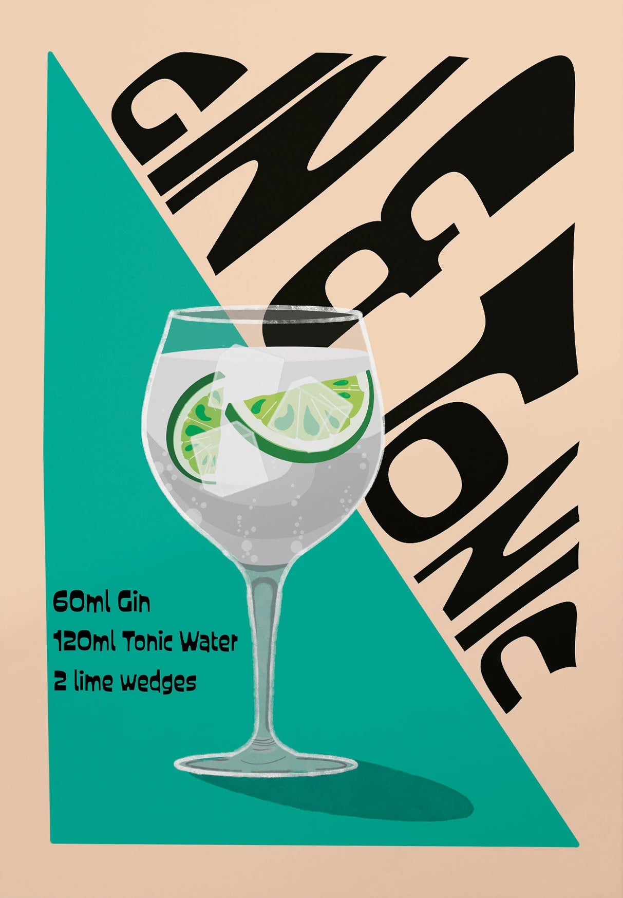 "Vintage Cocktail" Poster