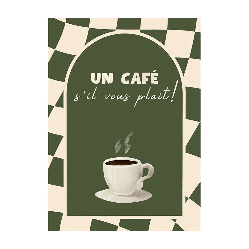 "Coffee Diver" Poster