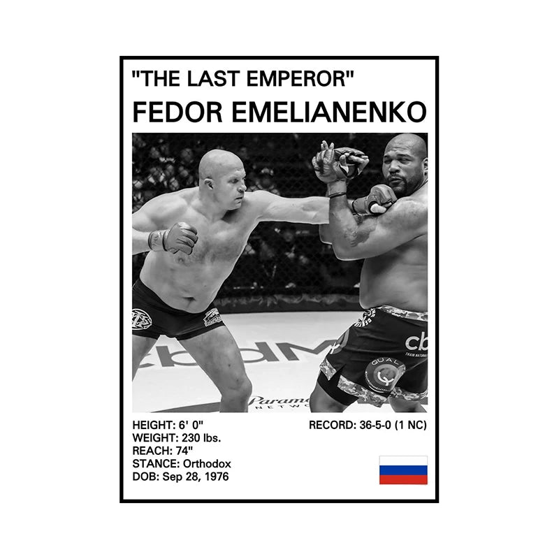 "UFC" Poster