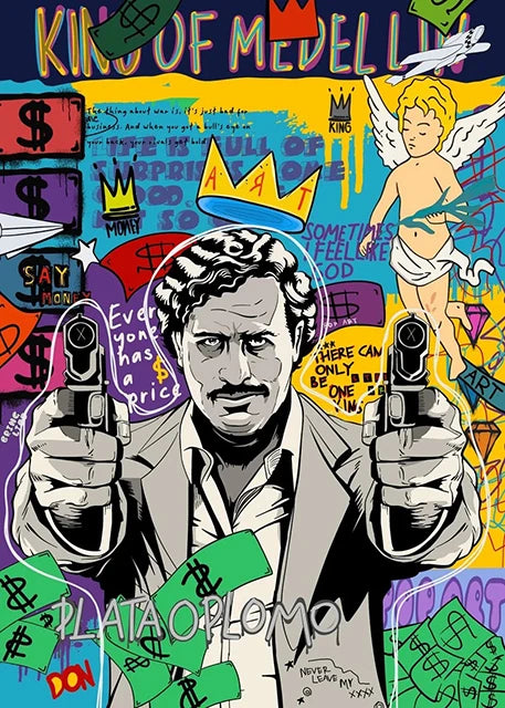 "Kända Graffiti" Poster