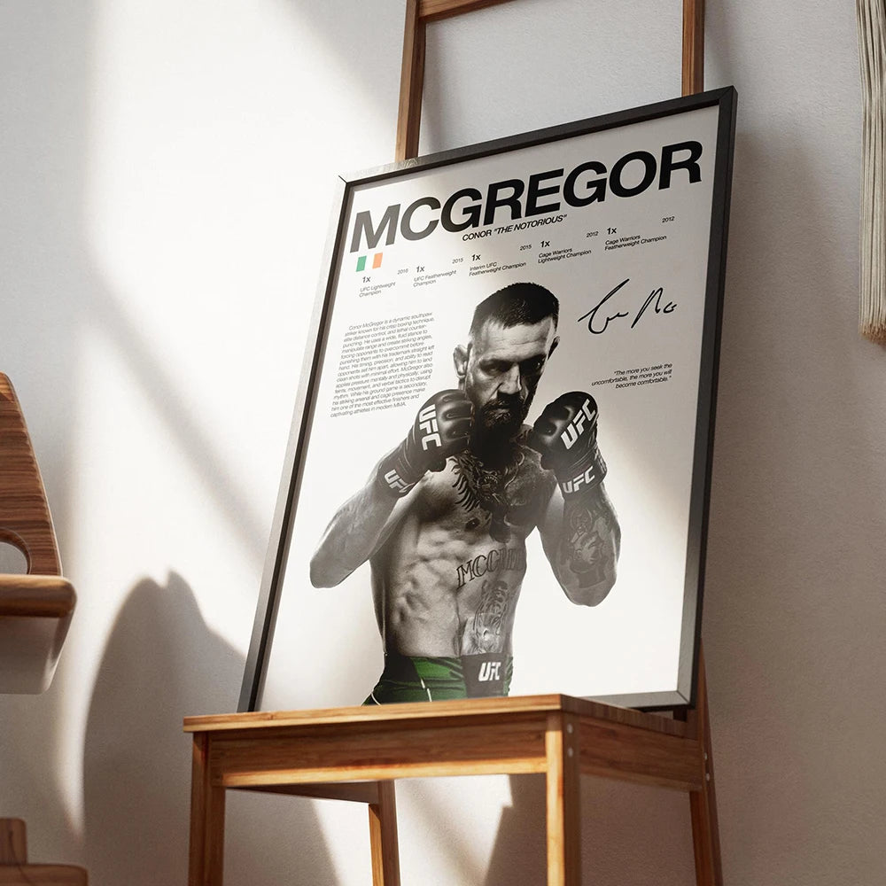 "Legendariska UFC Boxare" Poster
