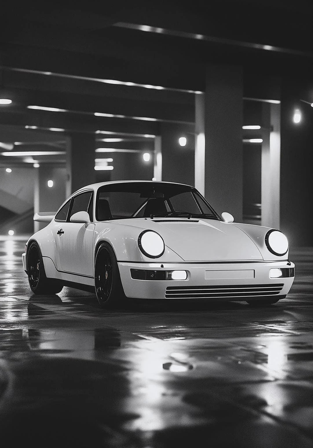 "Klassisk Porsche" Poster