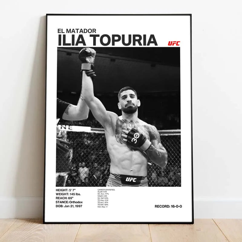 "MMA Fighters" Poster