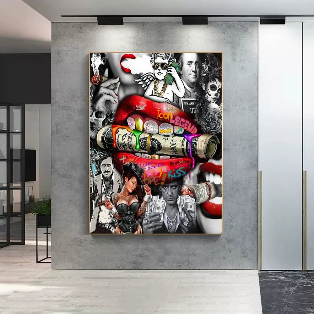 "Graffiti Abstract" Poster