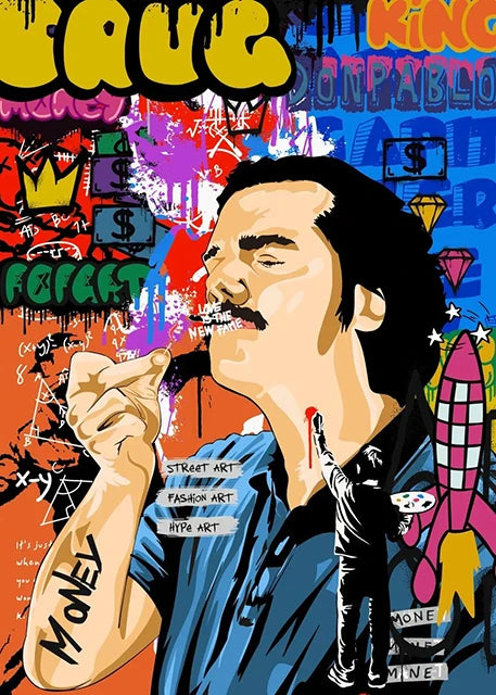 "Kända Graffiti" Poster