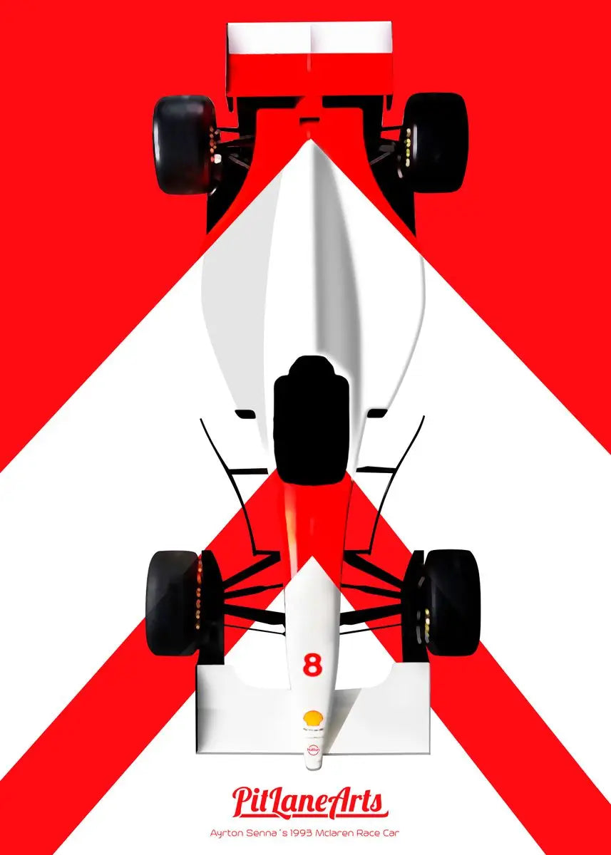 "Ikoniska Racingbilar" Poster