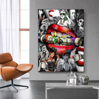 "Graffiti Abstract" Poster