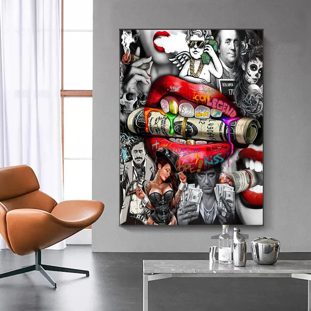 "Graffiti Abstract" Poster