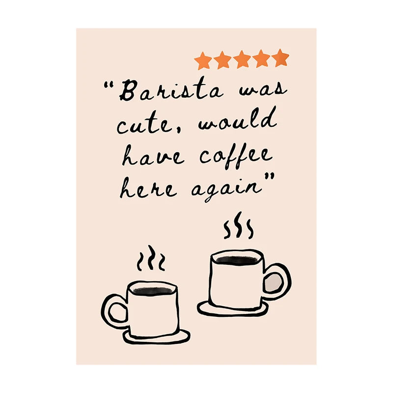"Coffee Diver" Poster