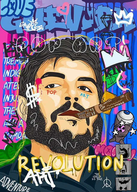 "Kända Graffiti" Poster