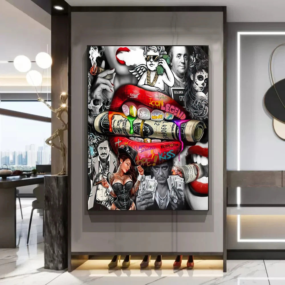"Graffiti Abstract" Poster