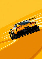 "Ikoniska Racingbilar" Poster