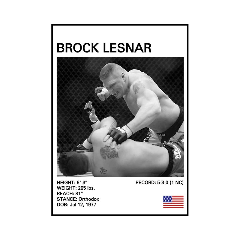 "UFC" Poster