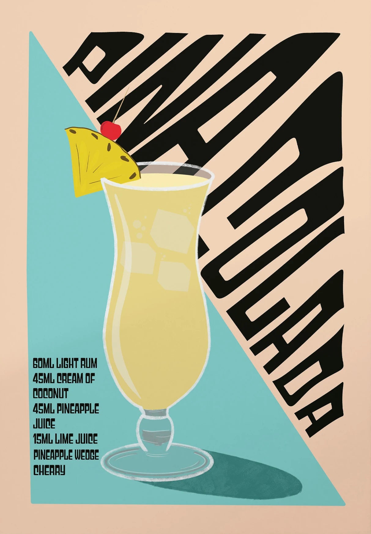 "Vintage Cocktail" Poster