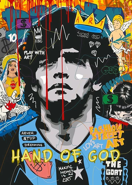 "Kända Graffiti" Poster