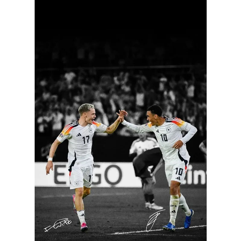 "Autograf Fotbollspelare" Poster