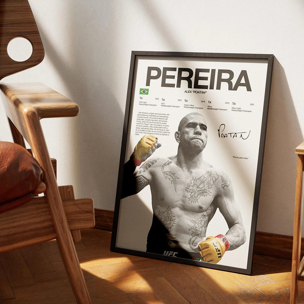 "Legendariska UFC Boxare" Poster