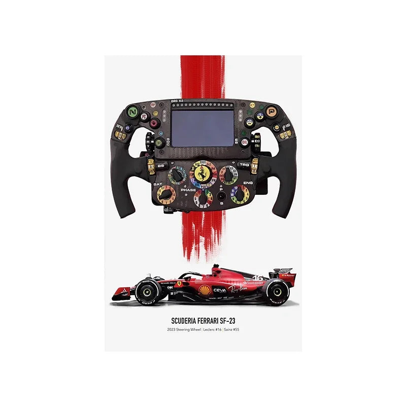 "Ferrari F1" Poster