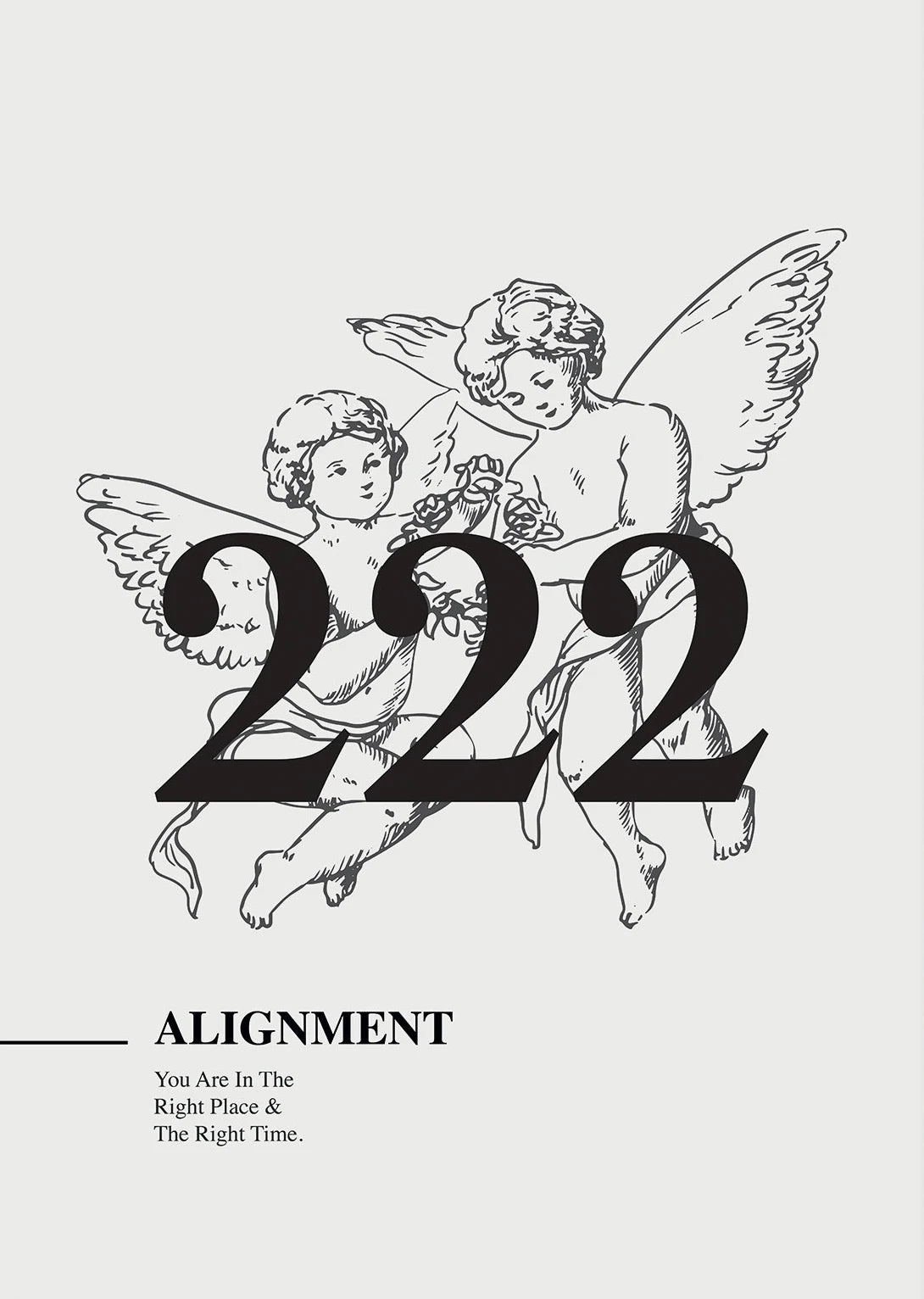 "Ängel Motiv" Poster