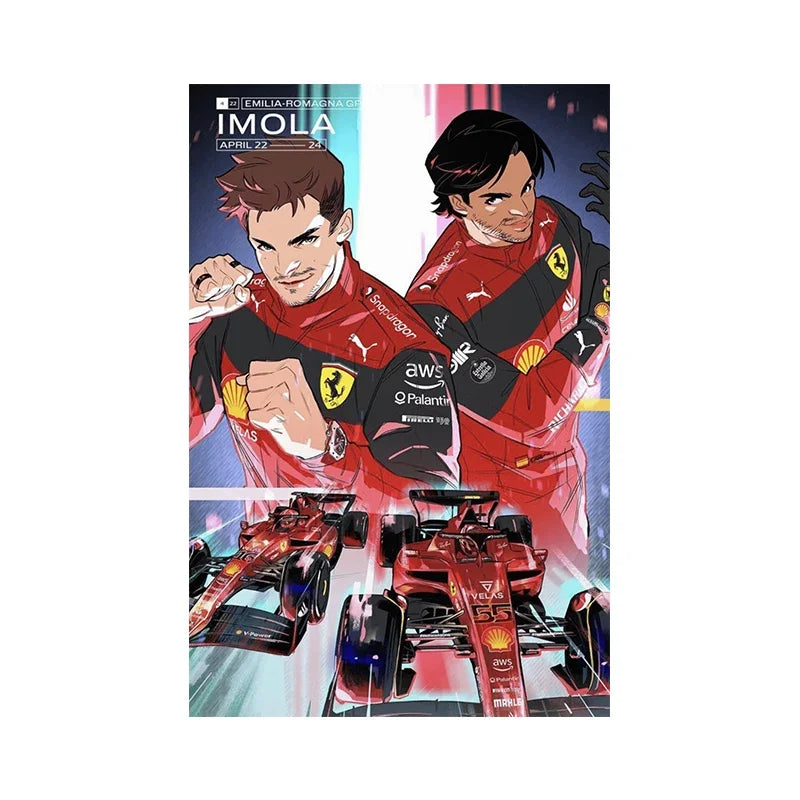 "Ferrari F1" Poster