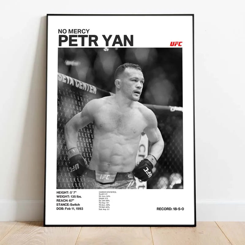 "MMA Fighters" Poster