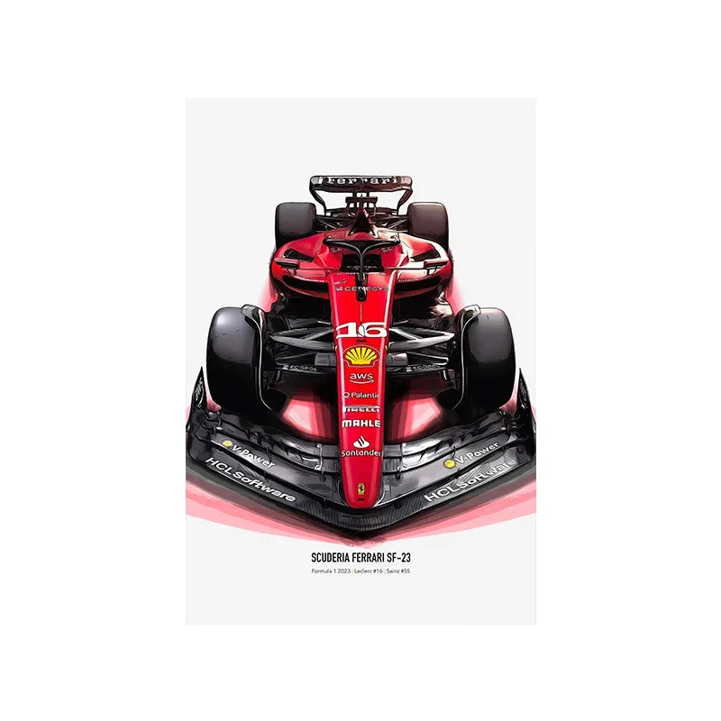 "Ferrari F1" Poster