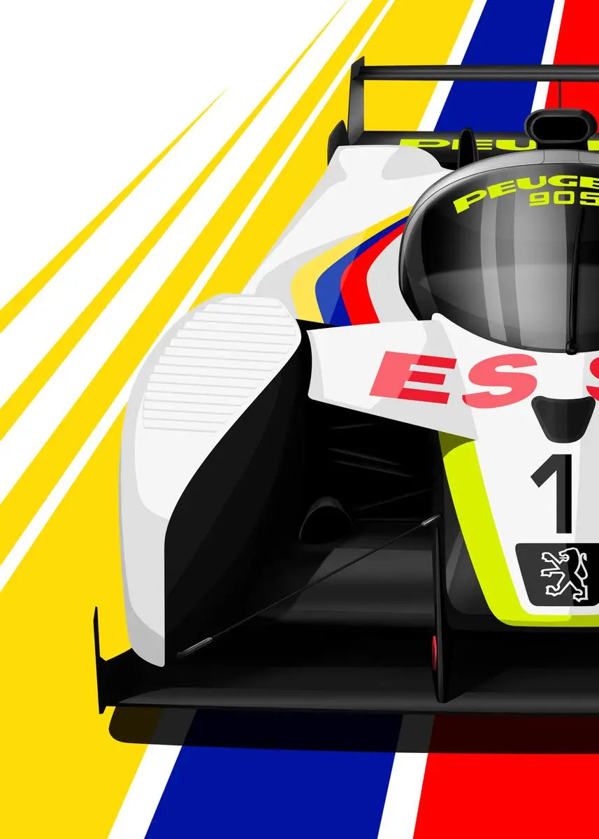 "Ikoniska Racingbilar" Poster